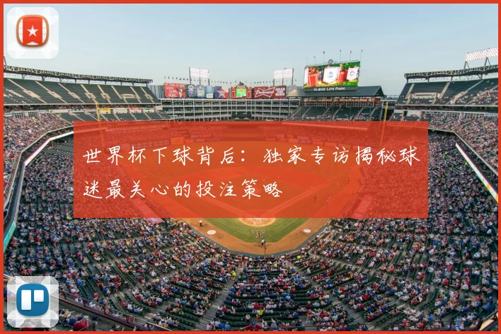 世界杯下球背后：独家专访揭秘球迷最关心的投注策略
