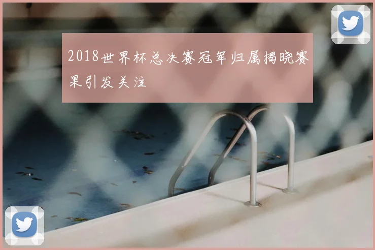 2018世界杯总决赛冠军归属揭晓赛果引发关注